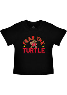 Maryland Terrapins Boys Black Fear The Turtle Short Sleeve T-Shirt