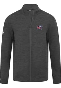 Levelwear Columbus Blue Jackets Mens Grey Alec 3D Embroidered Patch Light Weight Jacket