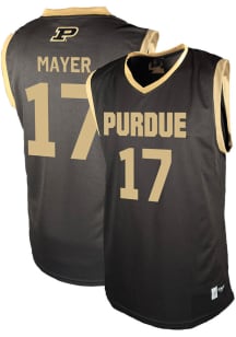 Omer Mayer  Genuine Collective Purdue Boilermakers Black NIL Jersey