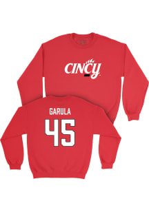 Brenden Garula Cincinnati Bearcats Mens Red NIL Legacy Player Crew