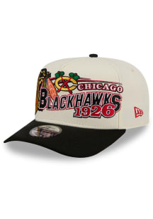 New Era Chicago Blackhawks Classic AF 9FIFTY Adjustable Hat - White