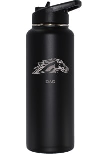 Western Michigan Broncos Dad 34oz Stainless Steel Bottle - Black
