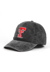 Texas Tech Red Raiders Black Classic Ponyback Womens Adjustable Hat