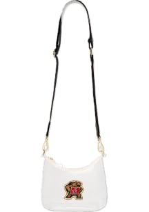 Maryland Terrapins Curved Crossbody Womens Clear Tote