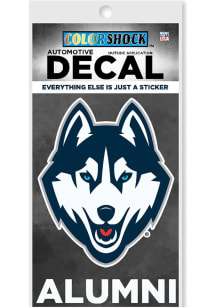 UConn Huskies Alumni Auto Decal - Navy Blue
