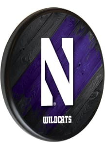 Northwestern Wildcats Printed Sign - Black