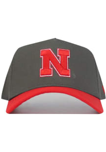 No Rivals Nebraska Cornhuskers Classic Adjustable Hat - Graphite