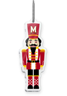 Maryland Terrapins Nutcracker Ornament - Red