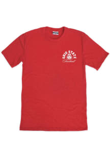 Ohio State Buckeyes Youth Red Football Brutus Short Sleeve T-Shirt