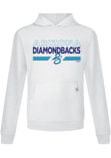 Levelwear Arizona Diamondbacks Mens White Relay No Hitter City Connect Hood