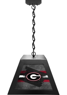 Georgia Bulldogs Pendant Black Billiard Lamp