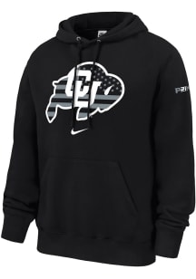 Deion Sanders  Nike Colorado Buffaloes Mens Black Prime Flag Buffalo Long Sleeve Hoodie