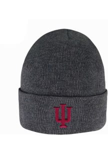LogoFit Indiana Hoosiers Dark Grey South Pole Mens Knit Hat