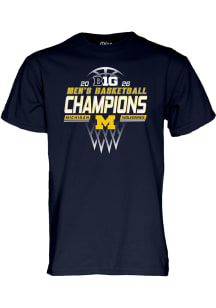 Blue 84 Michigan Wolverines Navy Blue 2026 Big Ten Men's Basketball Regular Season Champions Locke..