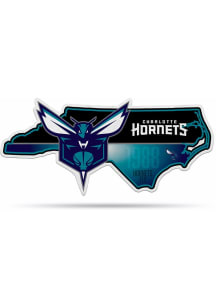 Charlotte Hornets State Shape Sport Shape Pennant - Teal