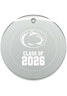 Penn State Nittany Lions Class of 2026 Round Ornament - White