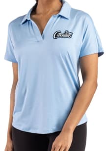 Cutter and Buck UCF Knights Womens Light Blue Coastline Short Sleeve Polo Shirt