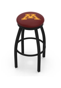 Minnesota Golden Gophers Black Pub Stool - Black