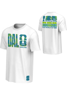 FIFA Dallas White City View Short Sleeve T Shirt