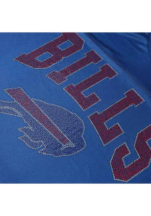 Buffalo Bills Womens Forever Collectibles Rhinestone Fashion Football Jersey - Royal Blue
