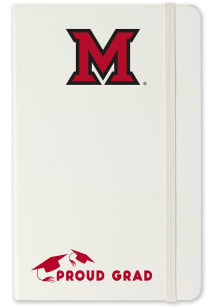 Miami RedHawks Proud Grad Notebook and Folder - White