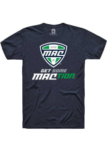 Summit Sportswear MAC Navy Blue Primary Logo over wordmark Short Sleeve T Shirt