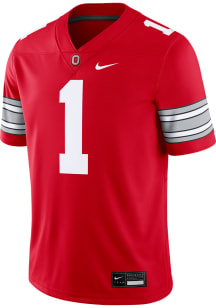 Nike Ohio State Buckeyes Scarlet Red Replica Football Jersey