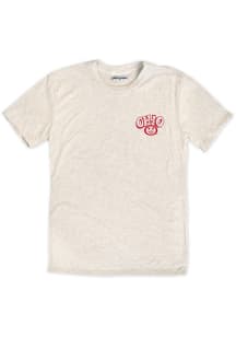 Ohio State Buckeyes Youth Natural OH-IO Brutus Short Sleeve T-Shirt