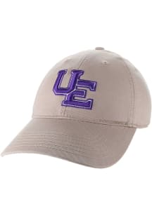 Evansville Purple Aces EZA Twill Adjustable Hat - Khaki