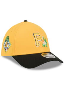 New Era Pittsburgh Pirates Mens Yellow 2026 Spring Training 39THIRTY M Crown Flex Hat