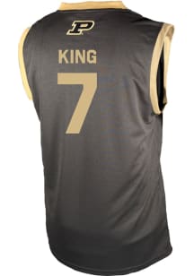 Samuel King  Genuine Collective Purdue Boilermakers Black NIL Jersey
