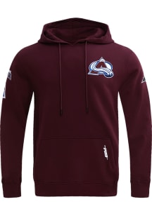 Pro Standard Colorado Avalanche Mens Maroon Classic Chenille Fashion Hood