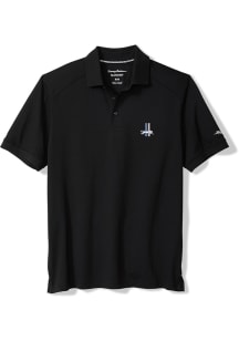 Tommy Bahama Detroit Lions Mens Black Team Captain Short Sleeve Fashion Polo