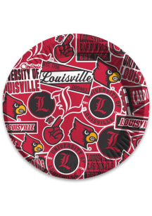 Louisville Cardinals 7" 25pk Paper Plates