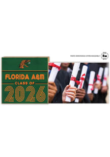 Florida A&M Rattlers Class of 2026 Floating Picture Frame - Green