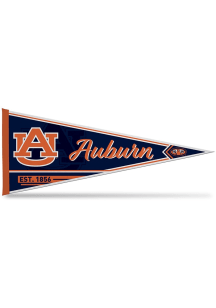 Auburn Tigers Line Est. 12x30 Pennant - Orange