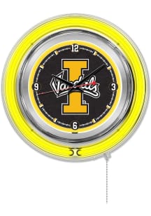 Idaho Vandals Double Neon Wall Clock
