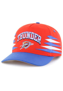 47 Oklahoma City Thunder Diamond Cut Hitch Adjustable Hat - Orange