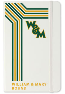 William & Mary Tribe School Bound Notebook and Folder - White