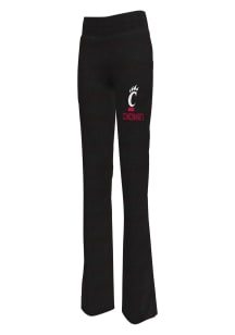 Champion Cincinnati Bearcats Womens Black Fit 'N' Flare Pants