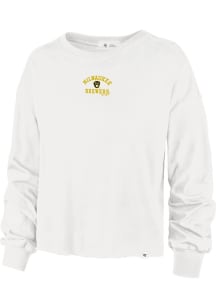 47 Milwaukee Brewers Womens White Parkway Micro LS Tee
