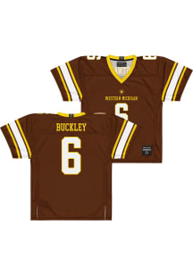 Jalen Buckley  Campus Ink Western Michigan Broncos Brown NIL Football Jersey