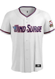 Wichita Wind Surge Youth White Home Replica Jersey