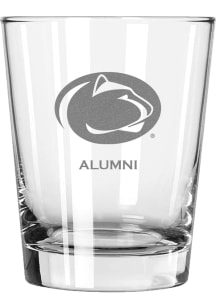 Penn State Nittany Lions Alumni 15oz Rock Glass - White
