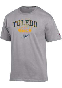 Champion Toledo Rockets Grey Pill Class of 2026 Jersey Short Sleeve T Shirt