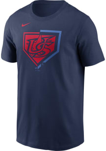 Nike USA Navy Blue Icon World Baseball Classic Short Sleeve T Shirt