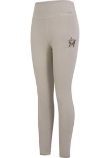 Pro Standard Miami Marlins Womens Tan Neutral Pants