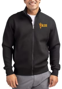 Cutter and Buck Arizona State Sun Devils Mens Black Roam Big and Tall Light Weight Jacket