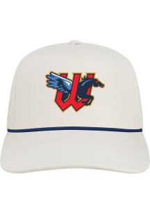 Wichita Wind Surge Caddy 5-Panel Rope Adjustable Hat - White