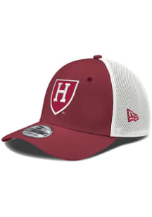 New Era Harvard Crimson Mens Crimson Neo 39THIRTY Flex Hat